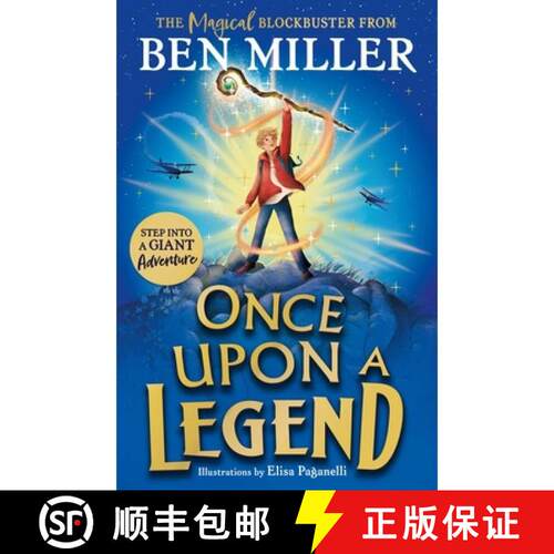 【3-4周达】Once Upon a Legend: A giant adventure from the author of smash hit The Day I Fell into a F... [9781398515901]