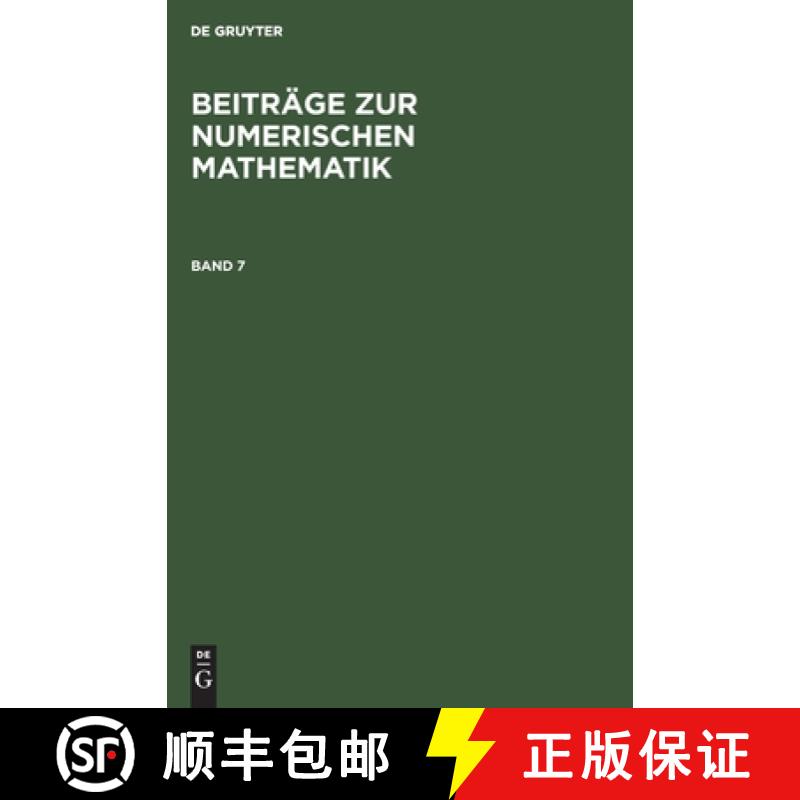 预订 Beiträge Zur Numerischen Mathematik. Band 7 [9783486224115]