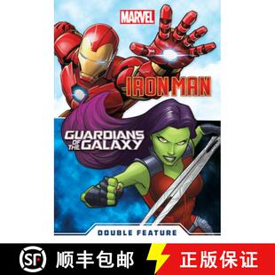 Marvel 9781368113113 Galaxy and 4周达 Guardians Feature Double the Iron Man
