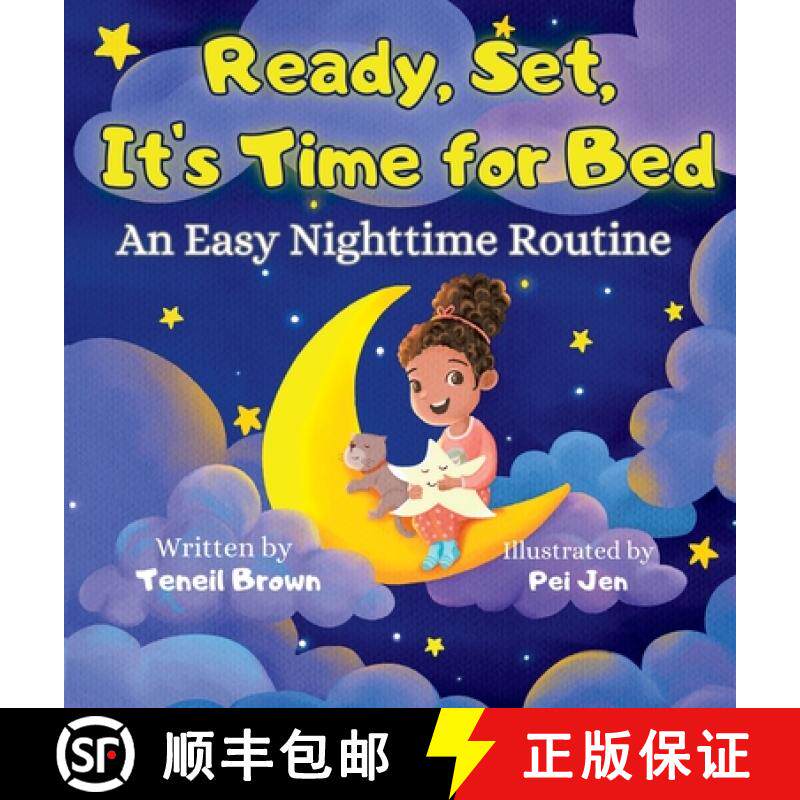 【3-4周达】Ready, Set, It's Time for Bed: An Easy Nighttime Routine [9798988128113]