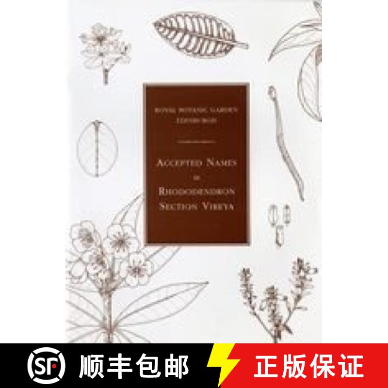 【3-4周达】Accepted Names in Rhododendron Section Vireya [9781872291567]