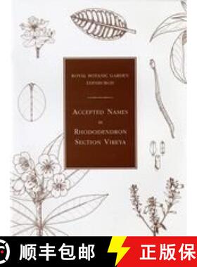 【3-4周达】Accepted Names in Rhododendron Section Vireya [9781872291567]