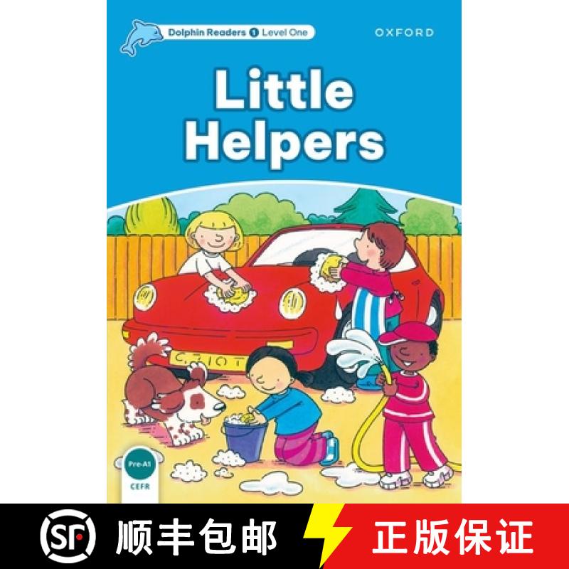 【3-4周达】Dolphin Readers: Level 1: 275-Word Vocabulary Little Helpers [9780194400831]