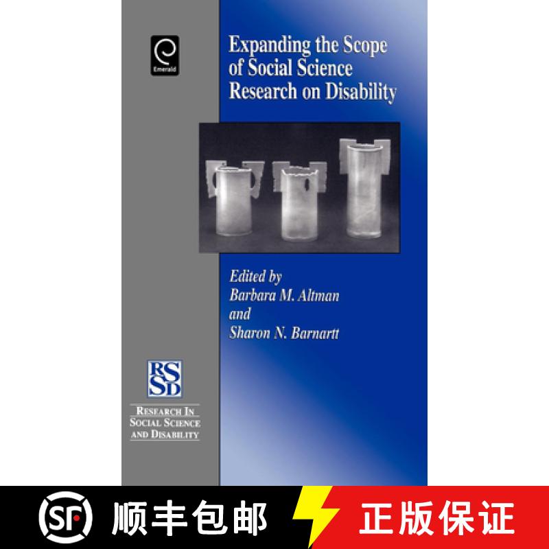 【3-4周达】Expanding the Scope of Social Science Research on Disability [9780762305513]