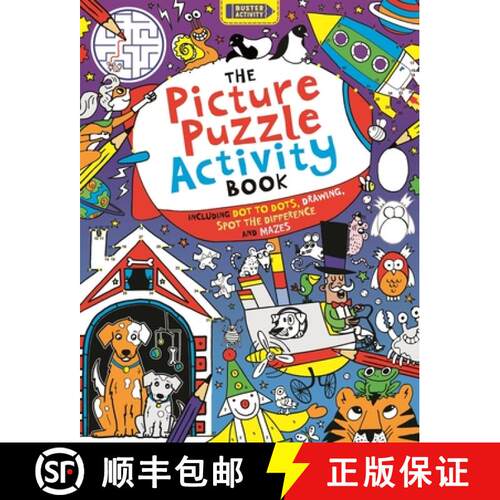 【3-4周达】The Picture Puzzle Activity Book [9781780556680]