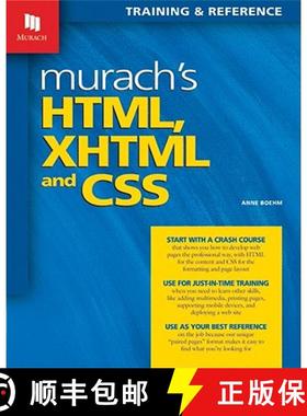 【3-4周达】Murach's HTML, XHTML, and CSS [9781890774578]