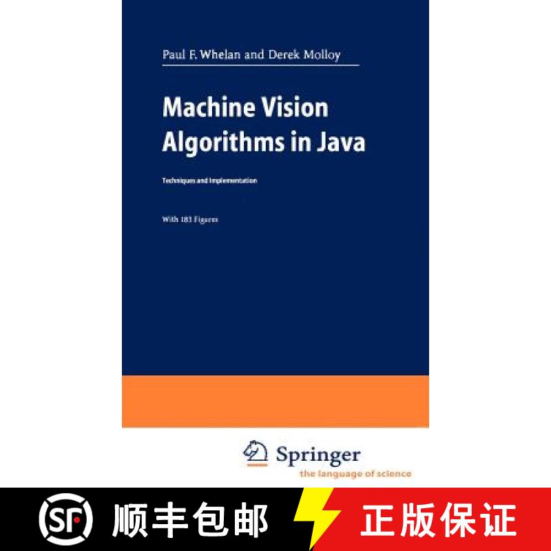 【4周达】Machine Vision Algorithms in Java : Techniques and Implementation [9781852332181]