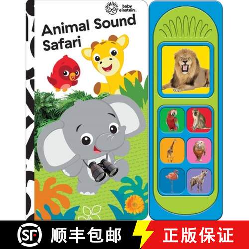 【3-4周达】Baby Einstein: Animal Sound Safari [9781503762442]