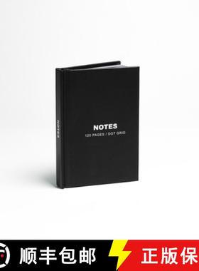 【3-4周达】Teneues - Mini Notebook Hardcover - 120 Dot-Grid Pages with Lay Flat Binding, Classic Blac... [9781623259488]