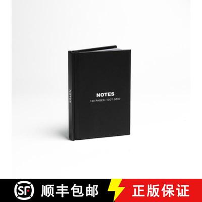 【3-4周达】Teneues - Mini Notebook Hardcover - 120 Dot-Grid Pages with Lay Flat Binding, Classic Blac... [9781623259488]