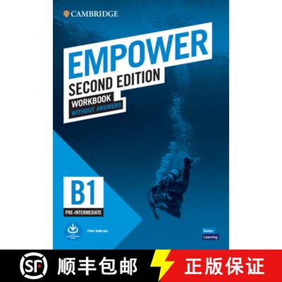 【3-4周达】Empower Pre-Intermediate/B1 Workbook Without Answers [9781108961479]