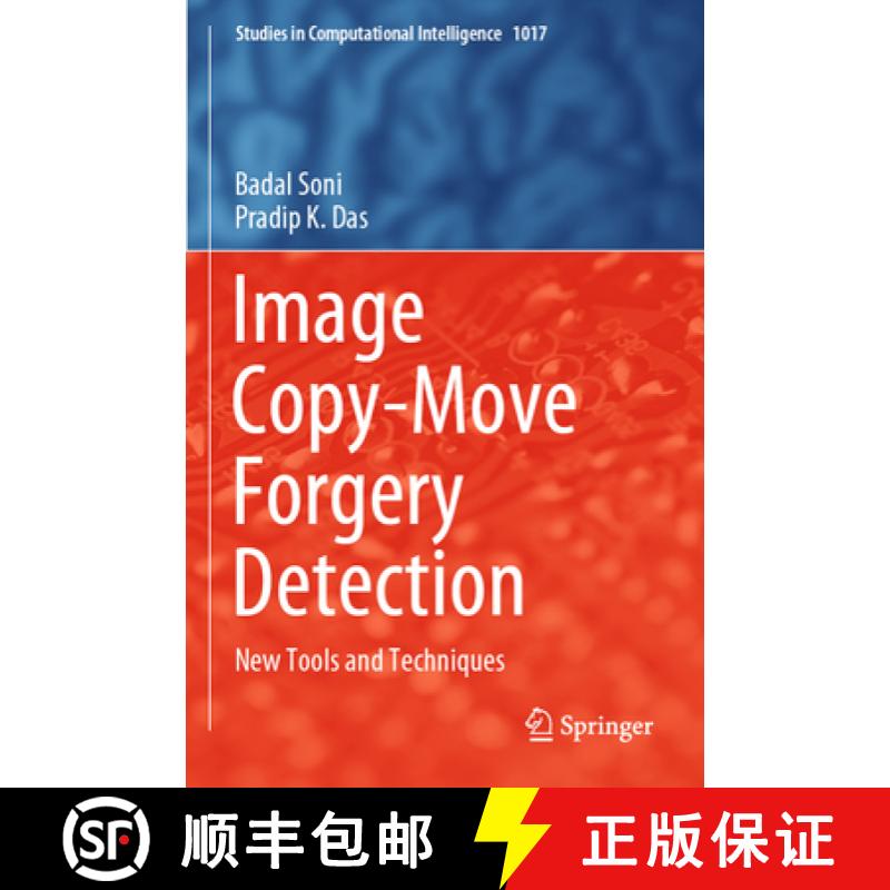 【3-4周达】Image Copy-Move Forgery Detection : New Tools and Techniques [9789811690433]