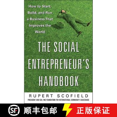 【3-4周达】The Social Entrepreneur's Handbook: How to Start, Build, and Run a Business That Improves ... [9780071750295]