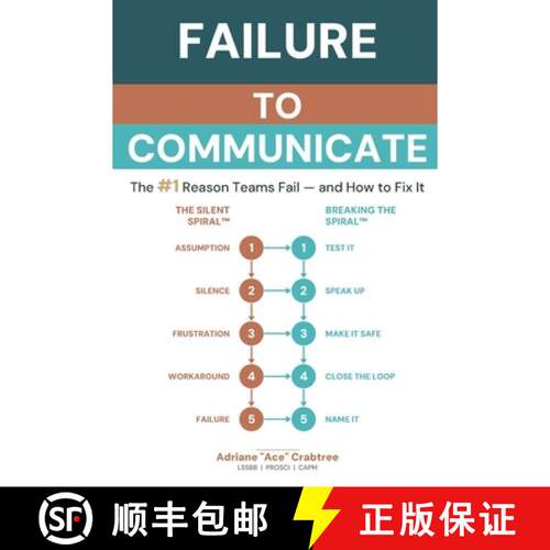 【3-4周达】Failure to Communicate: The #1 Reason Teams Fail - and How to Fix It [9798995665908]