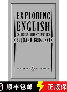 【3-4周达】Exploding English: Criticism, Theory, Culture [9780198112617]