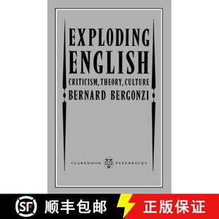 Exploding English Criticism Culture 4周达 Theory 9780198112617