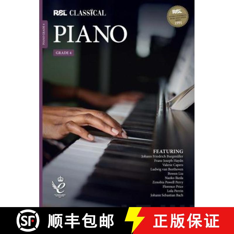 【2-3周达】RSL Classical Piano Grade 4 (2021) [9781789361964]
