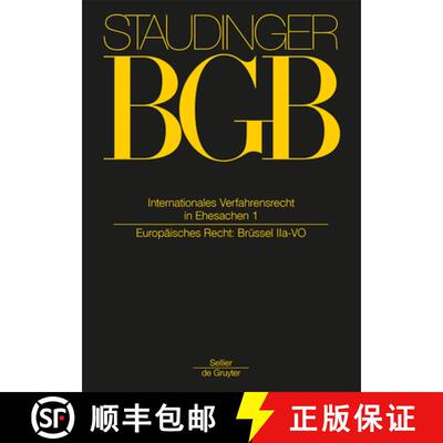 【3-4周达】精装 Internationales Verfahrensrecht in Ehesachen Band 1: (Europäisches Recht: Brüssel I... [9783805911580]