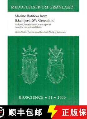 预订 Marine Rotifera from Ikka Fjord, SW Greenland [9788763512510]