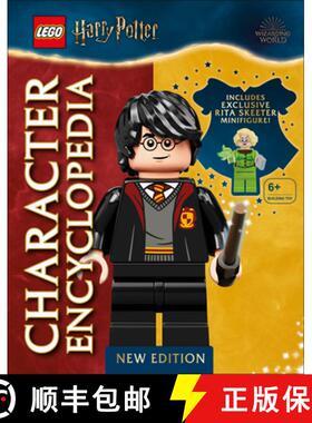【3-4周达】LEGO Harry Potter Character Encyclopedia New Edition: With Exclusive Rita Skeeter Minifigure [9780744081749]