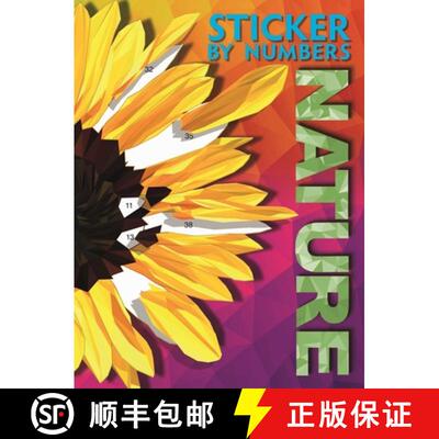 【3-4周达】Sticker by Numbers - Nature: Create Amazing 3-D Pictures [9781837715633]