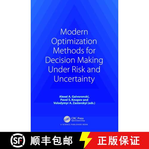 【3-4周达】精装 Modern Optimization Methods for Decision Making Under Risk and Uncertainty [9781032196411]