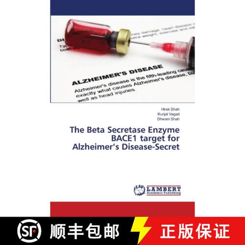 【3-4周达】The Beta Secretase Enzyme BACE1 target for Alzheimer's Disease-Secret [9786208011017]