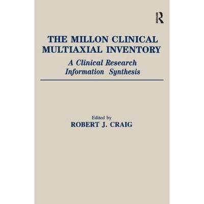 【4周达】The Millon Clinical Multiaxial Inventory: A Clinical Research Information Synthesis [9781138997974]