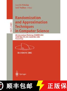 【3-4周达】Randomization and Approximation Techniques in Computer Science: International Workshop, Ra... [9783540632481]