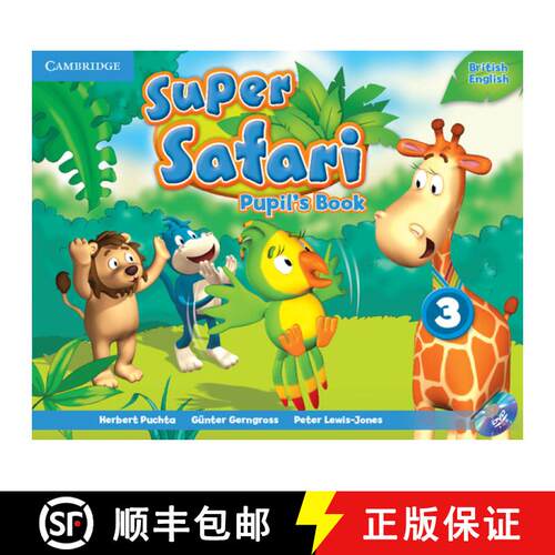 Super Safari Level 3 Pupil's Book with DVD-ROM: - Super Safari Level 3 Pupil's Book with DVD-ROM [9781107477070]