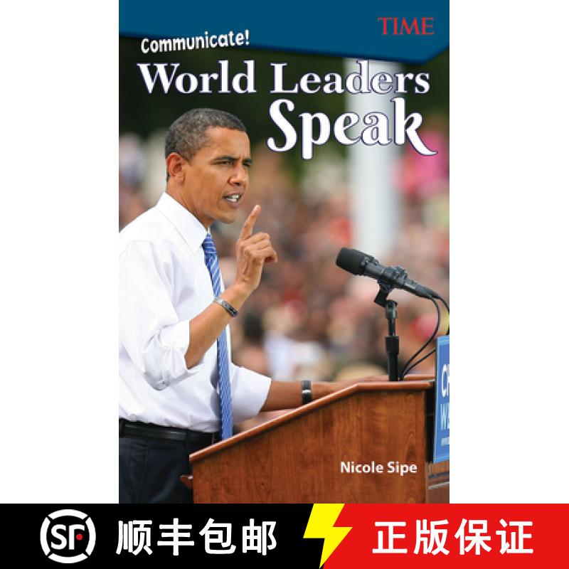 【3-4周达】Communicate!: World Leaders Speak : World Leaders Speak [9781425849986]