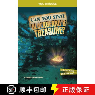 预订 Can You Spot Blackbeard's Treasure?: An Interactive Treasure Adventure [9781669032007]