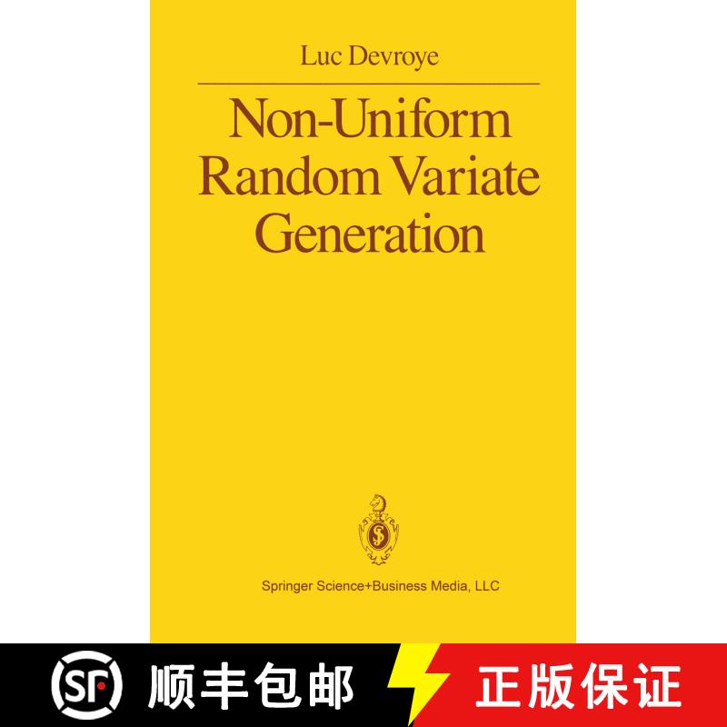 【3-4周达】Non-Uniform Random Variate Generation [9781461386452]图片