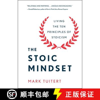 【3-4周达】精装 The Stoic Mindset: Living the Ten Principles of Stoicism [9781250325273]
