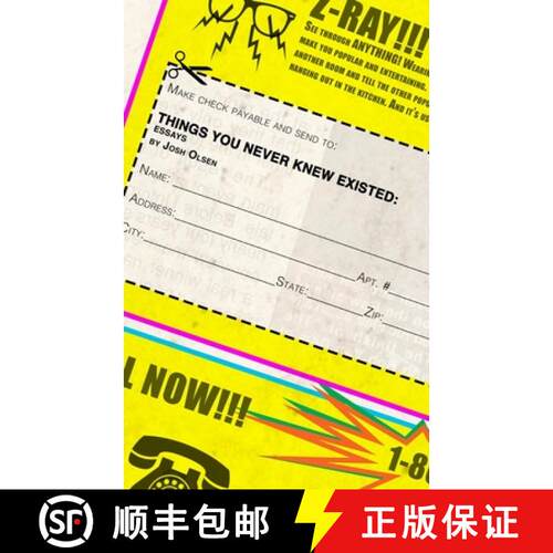 【3-4周达】Things You Never Knew Existed [9798990546615]