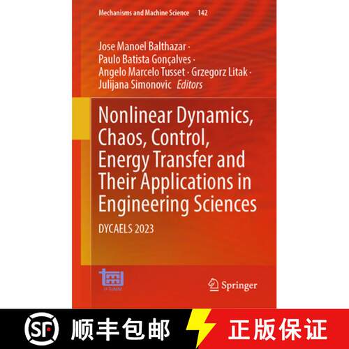 【3-4周达】精装 Nonlinear Dynamics, Chaos, Control, Energy Transfer and Their Applications in Enginee... [9783031844485]
