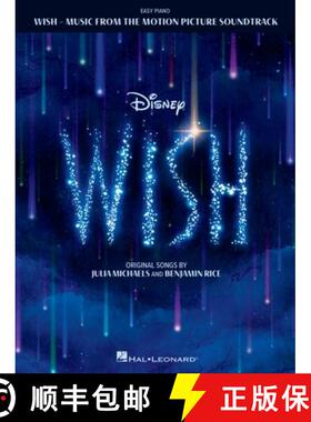 【3-4周达】Wish: Souvenir Songboook from the Motion Picture Soundtrack with Color Illustrations and S... [9798350111170]