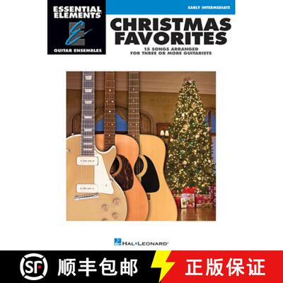 【3-4周达】Christmas Favorites: Essential Elements Guitar Ensembles Early Intermediate Level [9781480392960]