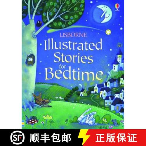 【3-4周达】Usborne睡前故事绘本 Illustrated Stories for Bedtime [9781409525271]