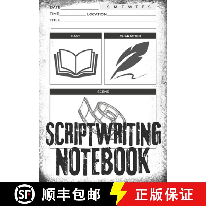 【2-3周达】Scriptwriting Notebook: Screenplay Writing Journal ǀ Craft Your Plot, Characters, and... [9786249488403]