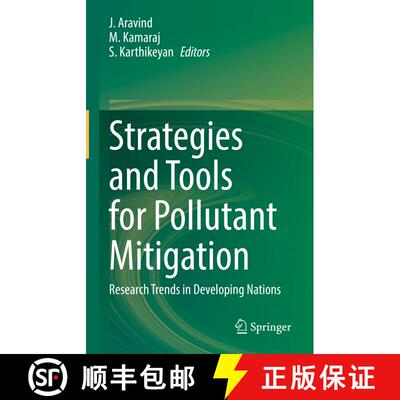 【3-4周达】Strategies and Tools for Pollutant Mitigation : Research Trends in Developing Nations [9783030982409]