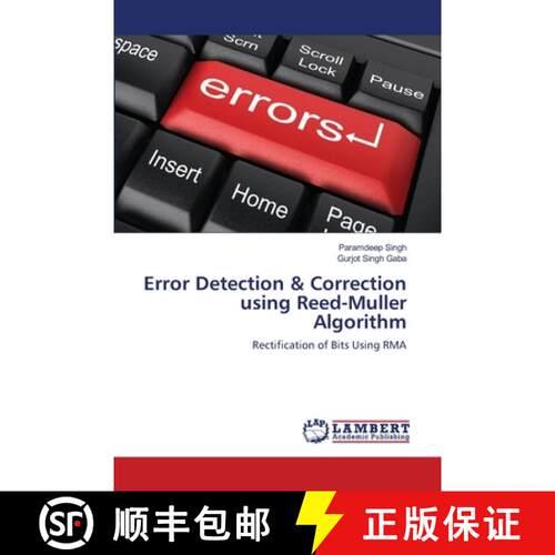 预订 Error Detection & Correction using Reed-Muller Algorithm [9783659136474]