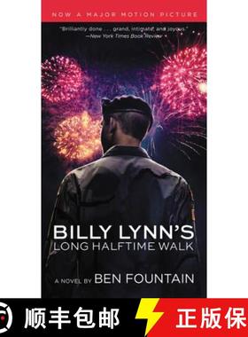 【3-4周达】Billy Lynn's Long Halftime Walk: A Novel [9780062656568]