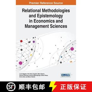 Management 9781466697706 Relational Epistemology and 4周达 Methodologies Sciences Economics