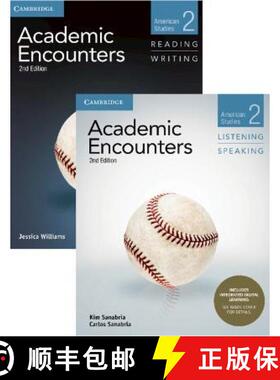 【3-4周达】Academic Encounters Level 2 2-Book Set (Randw Student's Book with Digital Pack, Lands Stud... [9781009345507]