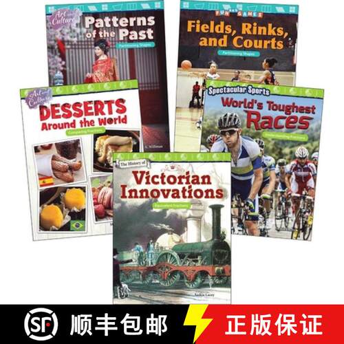 预订 Fractions: Grades 2-3 (5-Book Set) [9781643356709]