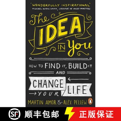 【3-4周达】The Idea in You : How to Find It, Build It, and Change Your Life [9780241971390]