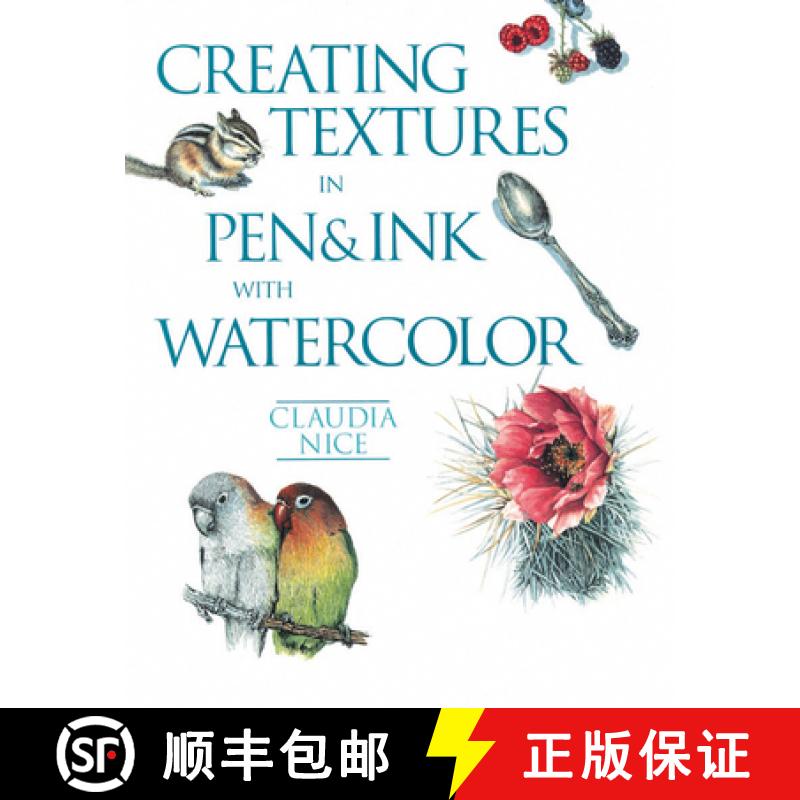 【3-4周达】Creating Textures in Pen and Ink with Watercolor [9781581807257]