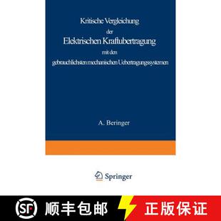 Kraftubertragung Der Mit Mechanis... Kritische Gebrauchlichsten 4周达 9783642471155 Vergleichung Den Elektrischen