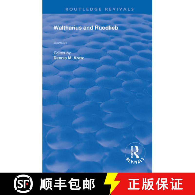 【3-4周达】WALTHARIUS AND RUODLIEB (1984) REVI [9780367181888]